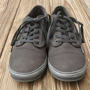 Vans Authentic Black Canvas Sneaker 7.5